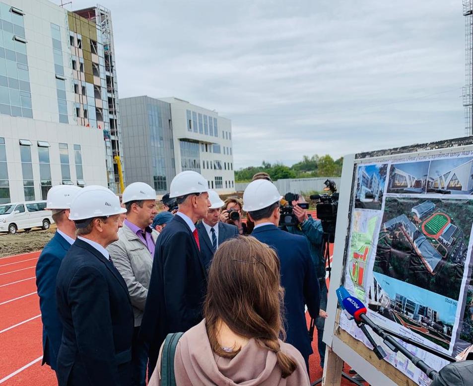 Завершается строительство Дальневосточного учебно-спортивного центра
