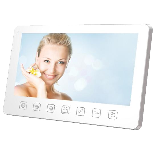 Монитор Amelie-Slim XL цифровой (White) цветной (1 панель, 1 цифр.домофон, 2-е камеры)